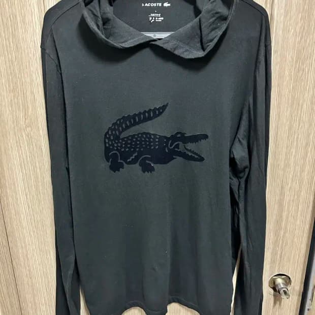 라코스테 후드티 블랙 L 105