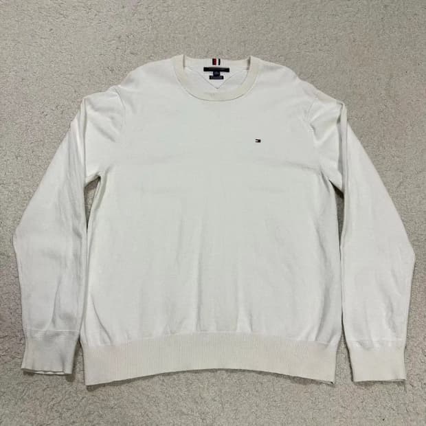 타미힐피거 니트 라운드 XL