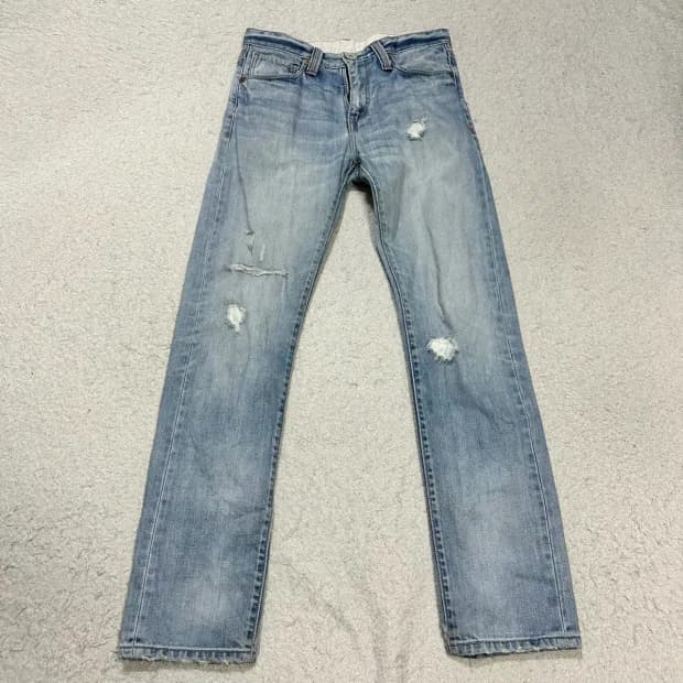 리바이스 605 청바지 데님 팬츠 31인치