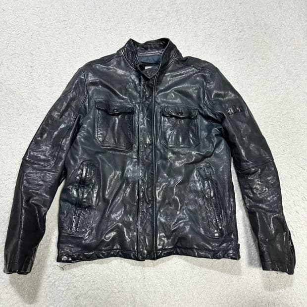 시리즈 양가죽 누빔 자켓 100