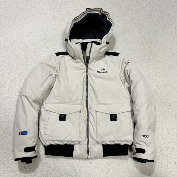 아이더 숏패딩 m