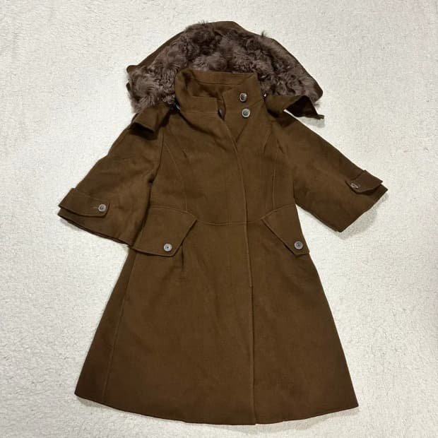 시스템 모직 코트 82