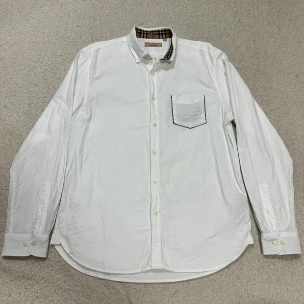 버버리 셔츠 화이트 xxl