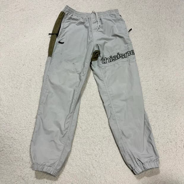 디스이즈네버댓 나일론 조거 팬츠 바지 L