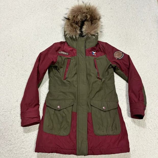 밀레 롱패딩 여성 s 90