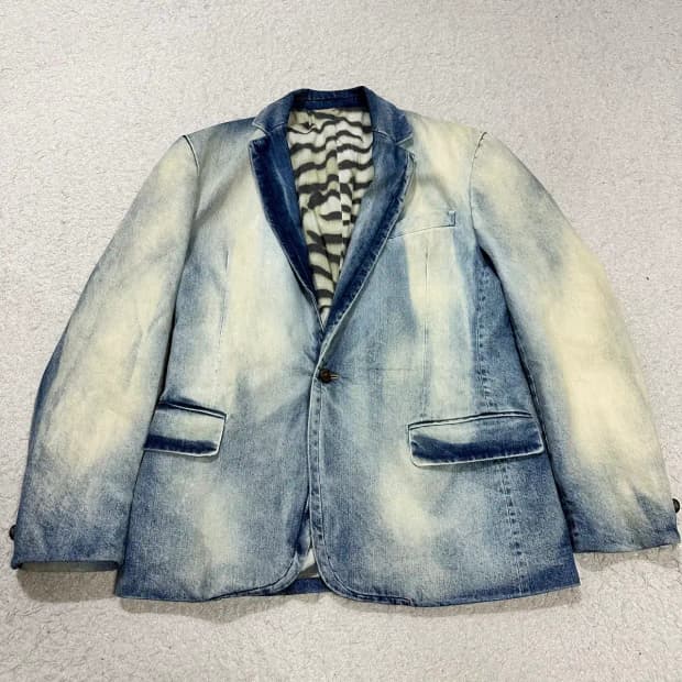 저스트카발리 데님 자켓 52