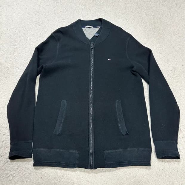 타미힐피거 니트 집업