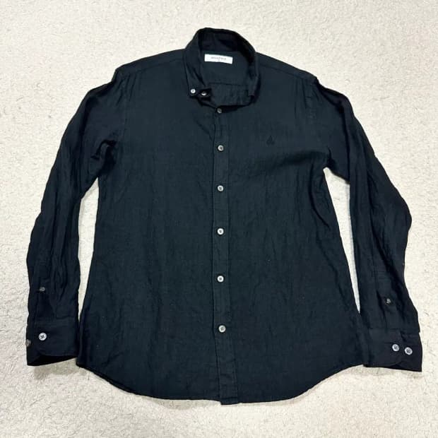 빈폴 린넨 셔츠 블랙