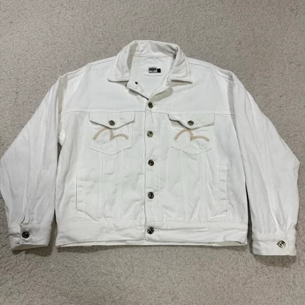 에비수 데님 자켓 m