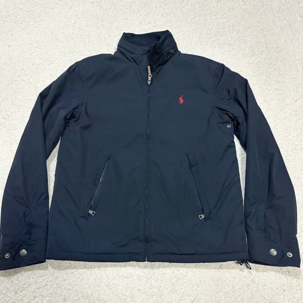 폴로 점퍼 네이비 s