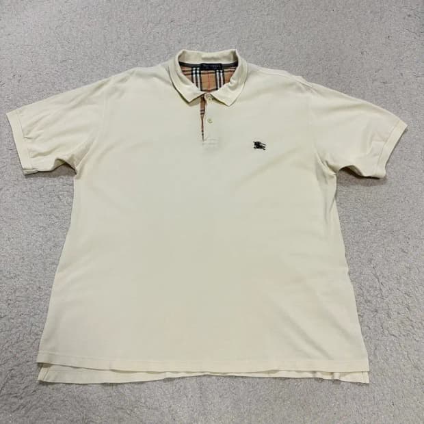 버버리 반팔 카라티 xl