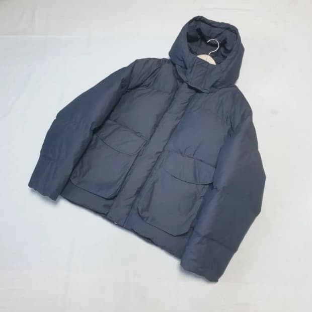 네이더스 21fw 다크네이비 구스 다운 패딩