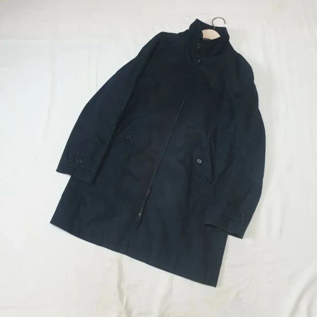 프레드페리 블랙 롱 바라쿠타 자켓