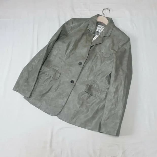 shop nod 비건레더 자켓 새상품