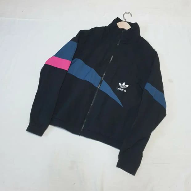 아디다스 우븐 바람막이 트랙 자켓