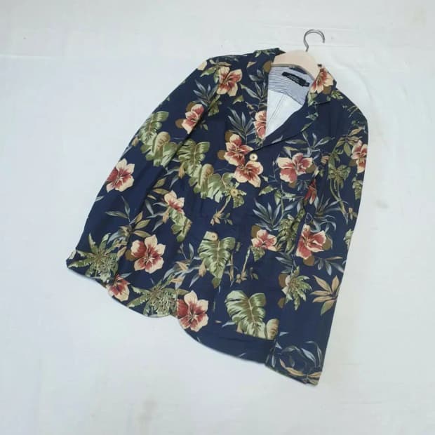 아스페시 플라워 블레이져 자켓