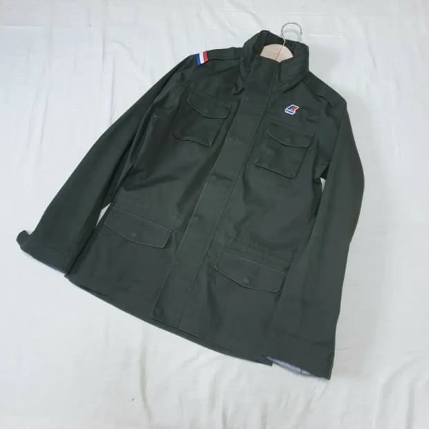 까웨 카키 필드 자켓