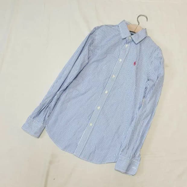 폴로 스트라이프 셔츠 여성 S