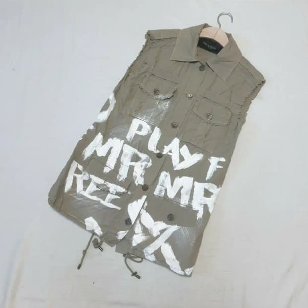 미스터앤미세스 페인팅 베스트 조끼