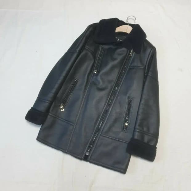 지오송지오 무스탕 자켓 66