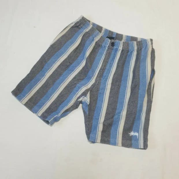 스투시 스트라이프 반바지