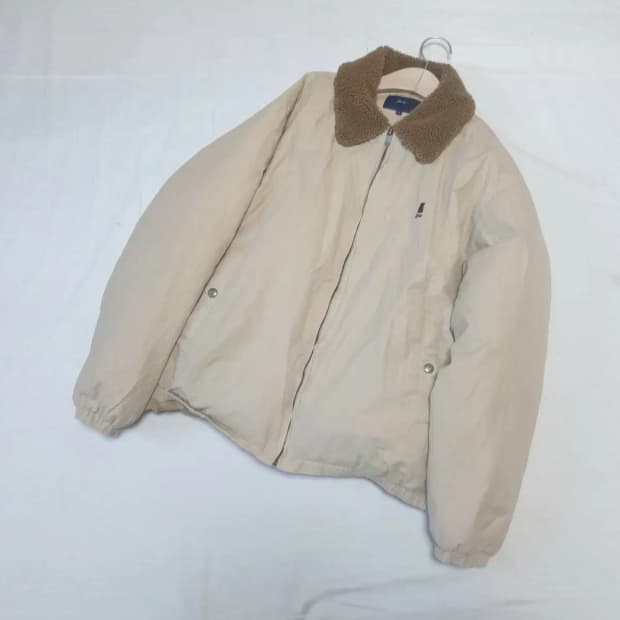 예일 베이지 푸퍼 신슐레이트 패딩