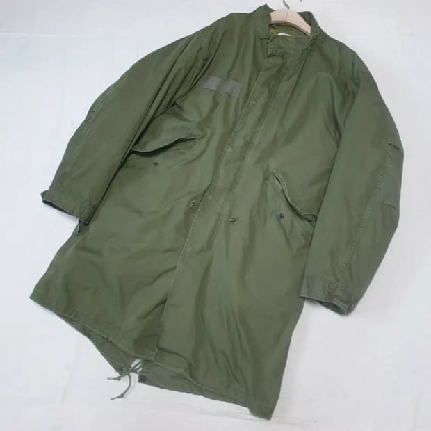 미군 m65 피쉬테일 개파카