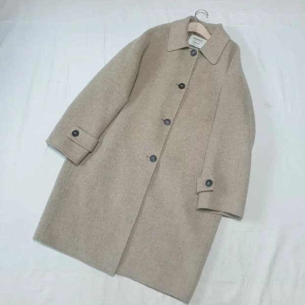 유라고 울알파카 코트