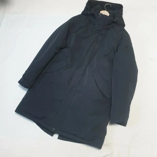 빈폴 블랙 구스다운 파카 패딩