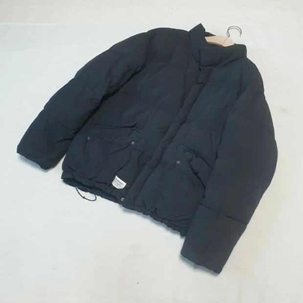 커버낫 블랙 푸퍼 숏패딩