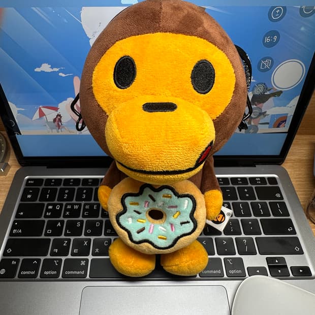 베이프 베이비마일로 모바일백 도넛