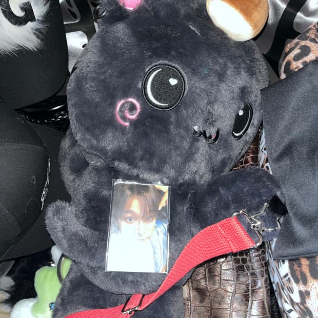 <새상품>리쿠포카+엔시티위시 리쿠 쿠리 인형 세트