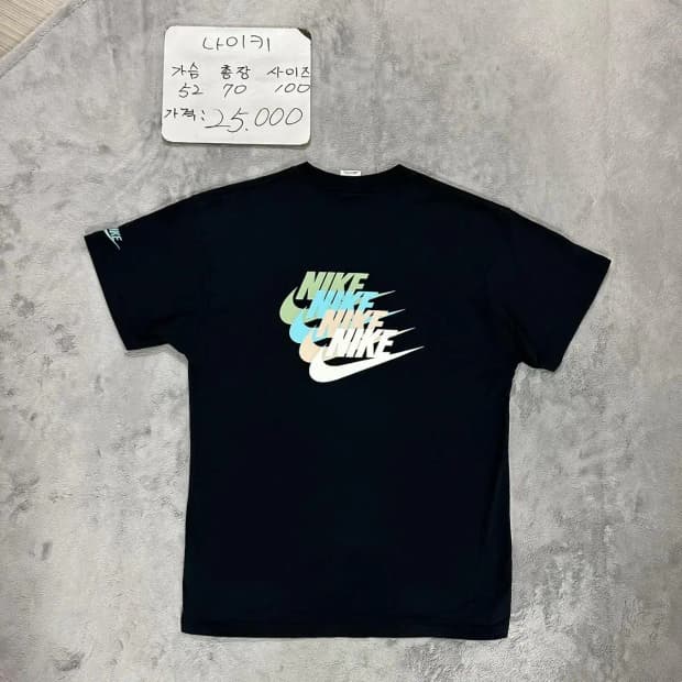 나이키 백로고 반팔 100