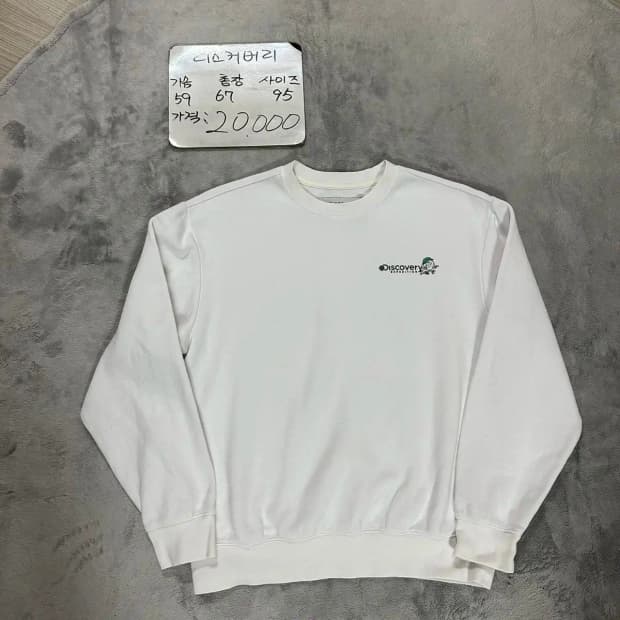 디스커버리 라운드 맨투맨 95