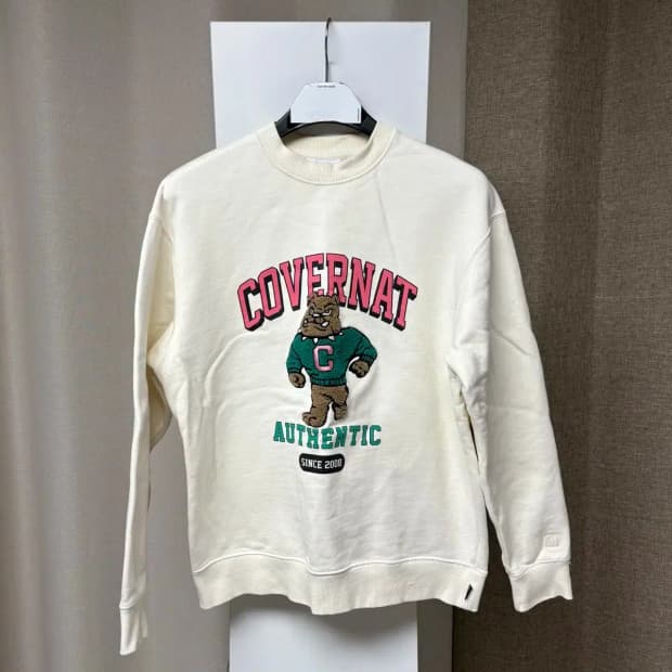 커버낫 라운드 맨투맨 M