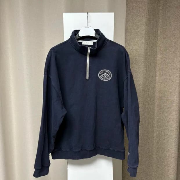 던스트 반집업 맨투맨 XL