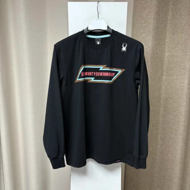 스파이더 긴팔 롱슬리브 M