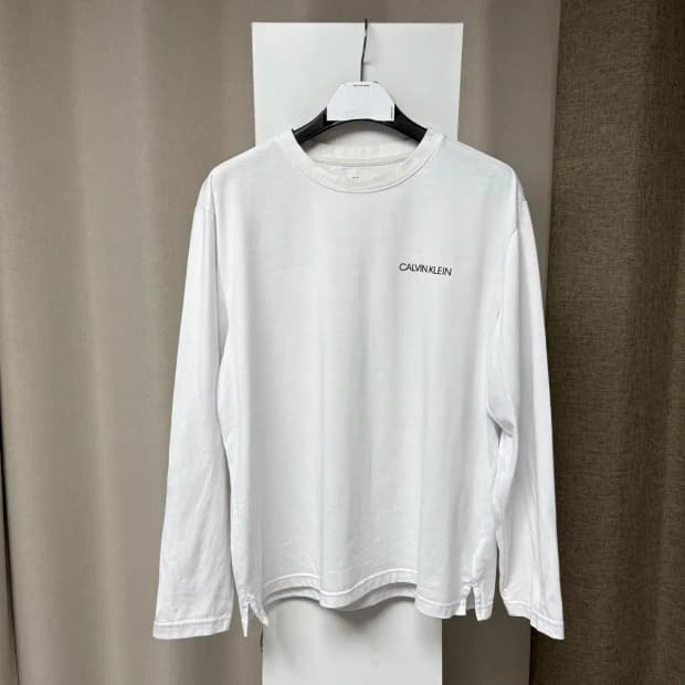 CK 라운드 롱슬리브 XXL