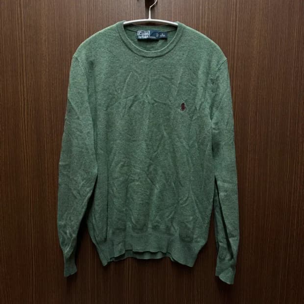 폴로 라운드 니트 M