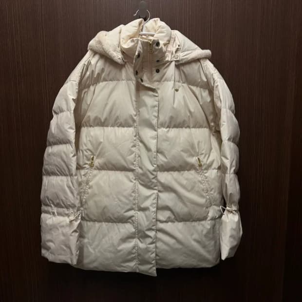 아디다스 쉐이프 다운 패딩 S