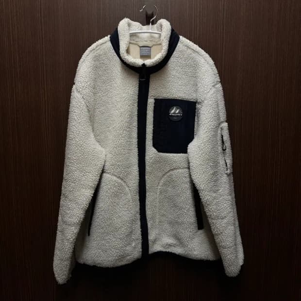 디스커버리 뽀글이 후리스 집업 110