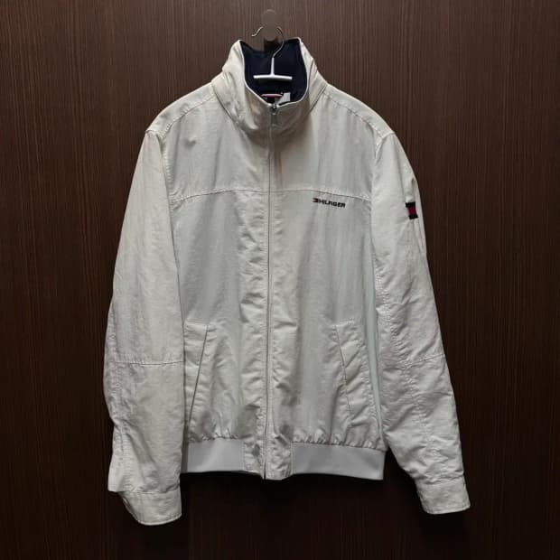 타미힐피거 블루종 봄버 자켓 S