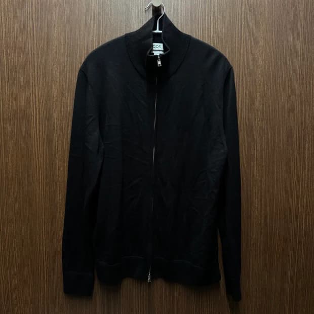 COS 코스 니트 집업 L