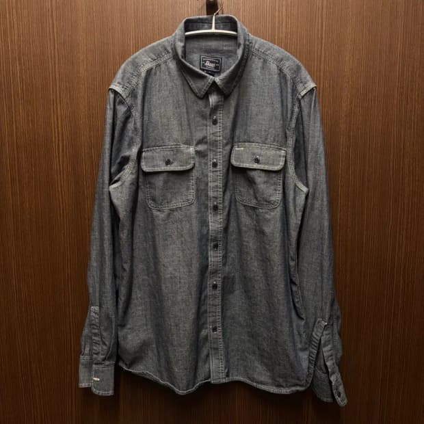 GH BASS 데님 남방 L