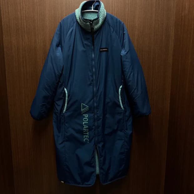 그레고리 양면 롱 후리스 S