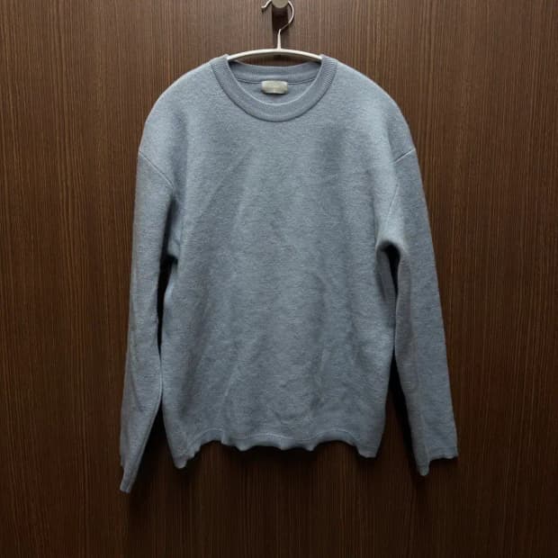 COOR 쿠어 라운드 니트 여성 XL