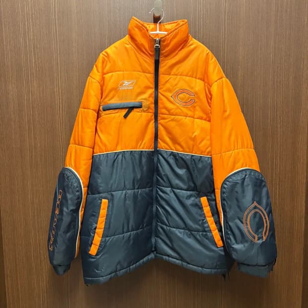 리복 NFL 시카고 베어스 패딩 점퍼 L