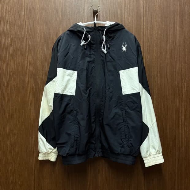 스파이더 바람막이 집업 자켓 S