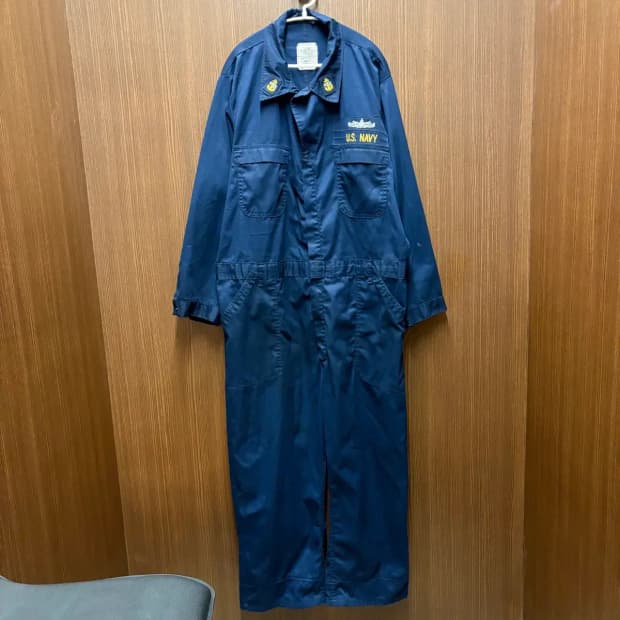 US NAVY 미해군 오버롤 점프수트 48R