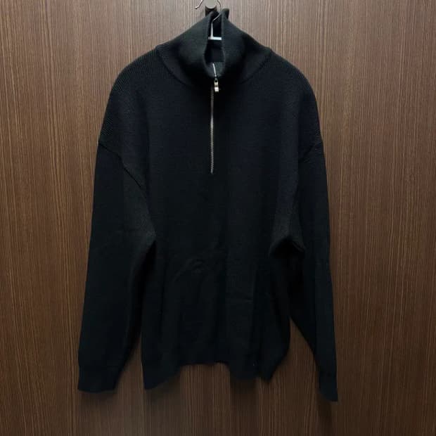 드로우핏 니트 반집업 XL